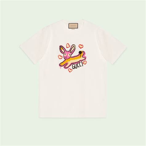 gucci bunny shirt|Gucci new year collection.